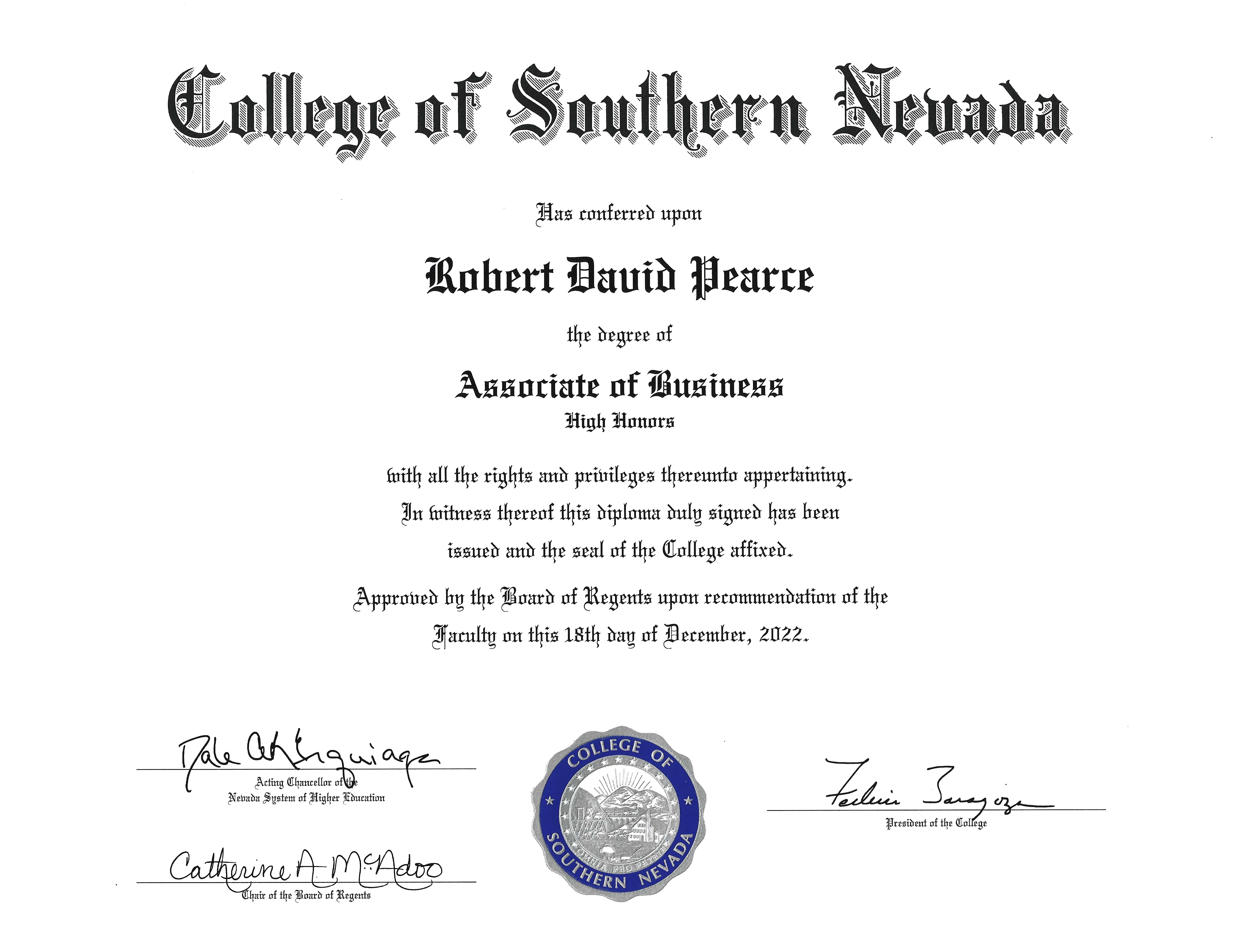 Associate Degree