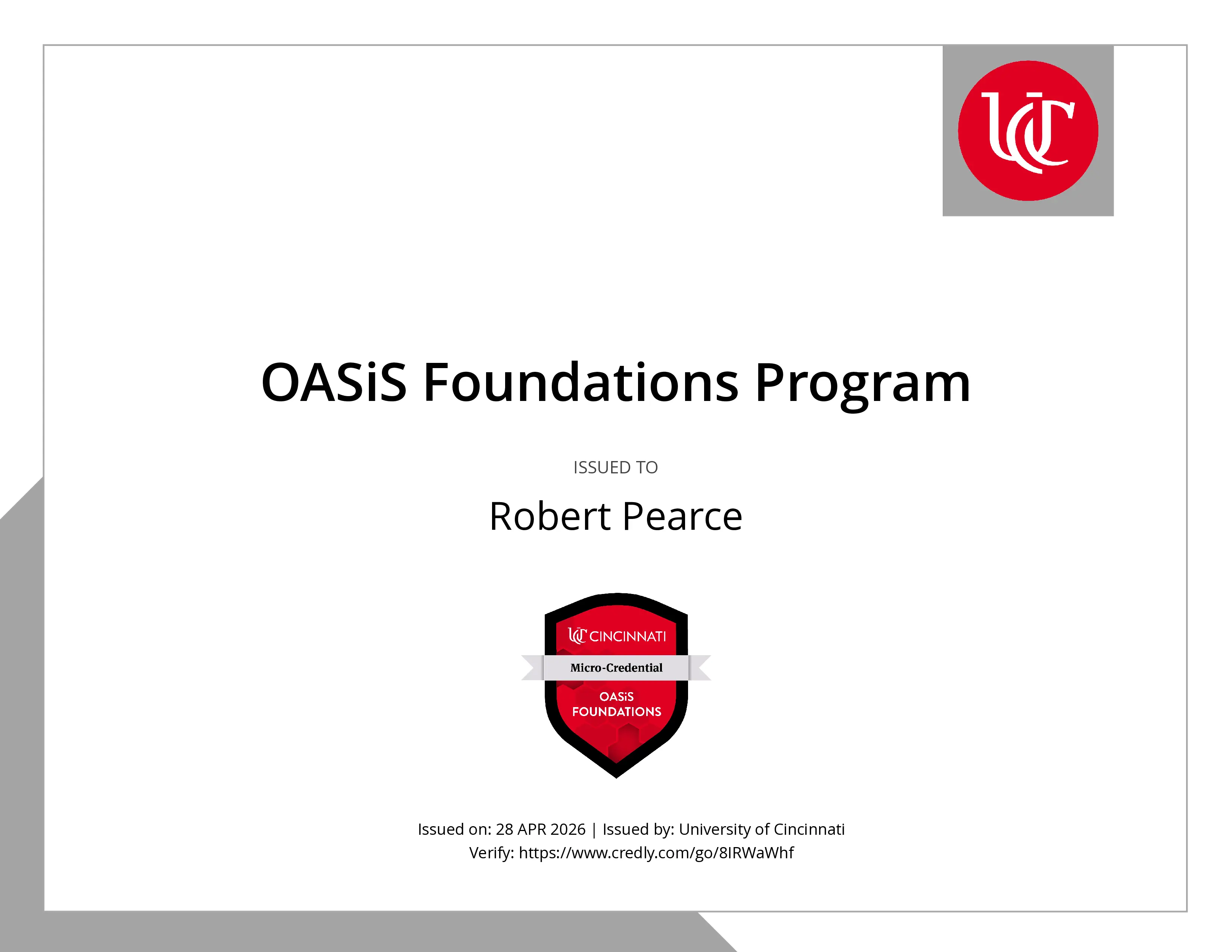 Micro Credential