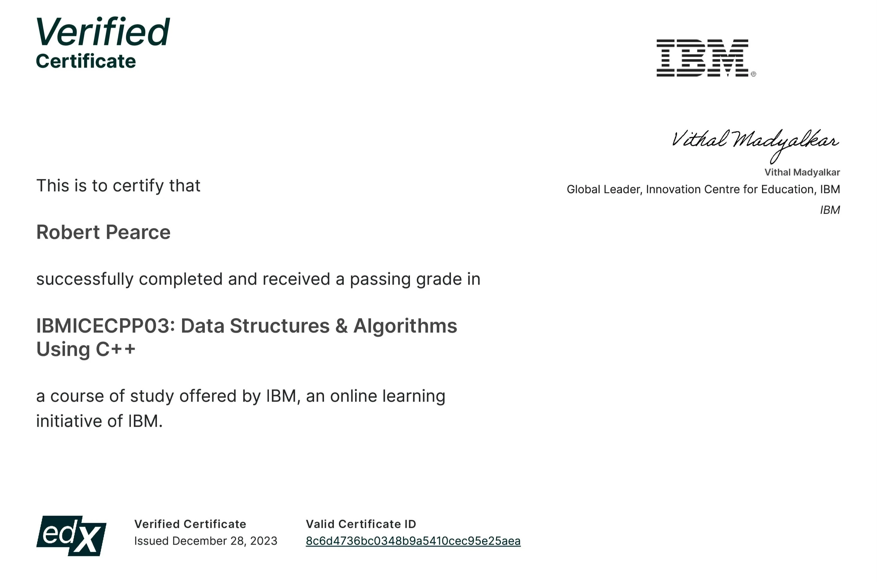 IBM Course