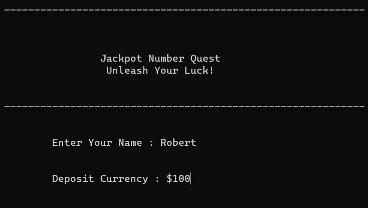 Jackpot-Number-Quest